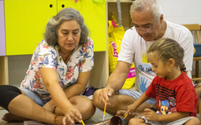 Oficina de Arte no Aspásia Day deixa crianças e pais hipnotizados