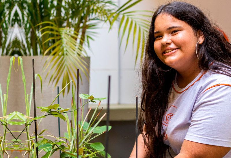 Educação Ambiental na prática: alunos ministram Oficina de Germinação no Aspásia Day